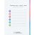 Caderno Inteligente Refil Grande Colorcode 90G 60 Folhas - Pacote - Imagem 1