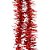 Artigo para Decoração Natal Festão Metaloide 7X200CM Vermelho Pacote com 5 Unidades - Imagem 1