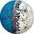 Mini Bola de Futebol Real Madrid Nº 1 - Azul e Branco - Imagem 1
