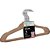 Cabide de Veludo Infantil Bege - KIT com 6 Unidades - Imagem 4