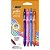 Caneta GEL BIC Gelocity Quick DRY Ponta Fina 0,7MM 4 Cores Blister com 4 Unidades - Imagem 1