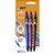 Caneta GEL BIC Gelocity Quick DRY Ponta Fina 0,7MM 3 Cores Blister com 3 Unidades - Imagem 1
