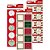 Adesivos Decorados Natal Sortido 10X23CM com 10 Unidades - Pacote com 12 - Imagem 3