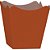 Cachepot Paper Decorado Helena Retangular com ALÇA 24X15X10CM - Pacote com 5 Unidades - Imagem 2