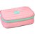 Estojo BOX Puffer C/DIVISOR Rosa Pastel - Imagem 4
