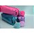 Estojo Simples PVC Retangular Glitter com Pompom - Cores Variadas - Imagem 4