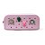 Estojo Simples Silicone com 4 Pingentes Rosa Pastel - Imagem 2