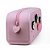 Estojo Simples Silicone com 4 Pingentes Rosa Pastel - Imagem 3