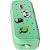 Estojo Simples Silicone com 4 Pingentes Verde Pastel - Imagem 4