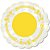Poli Redondo 38CM com Laço Amarelo Pacote com 50 Unidades - Imagem 1