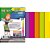 Bloco para Educação Artística Lumi A4 5 Cores 120G 25 Folhas 21X29 Pacote - Imagem 1