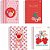 Caderno 01X1 Capa Dura Minnie ARTS 80 Folhas Pacote com 04 - Imagem 3