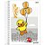 Caderno 10X1 Capa Dura B-DUCK Espiral 160 Folhas Pacote com 04 - Imagem 4