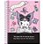 Caderno 10X1 Capa Dura Kuromi 160 Folhas Pacote com 04 - Imagem 8