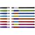 Caneta Esferografica CIS CLUB 0.7 8 Cores Sortidas Estojo - Imagem 4