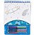 Livro Infantil para Colorir Vamos Colorir Espaço com 5 Lápis - 32 Páginas - Imagem 2