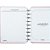 Caderno Inteligente Planner Médio Guava 168 Folhas com Divisórias e Adesivos - Imagem 3