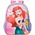 Mochila Infantil Ariel X1 16" com PVC Cristal e Glitter - Bolsos Laterais - Imagem 1