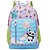 Mochila Infantil College Panda Balão Rosa Média com Chaveiro - Imagem 2