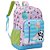 Mochila Infantil College Panda Balão Rosa Média com Chaveiro - Imagem 5