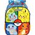 Mochila Infantil Pokémon X1-B 16" com Bolsos Laterais e PVC Cristal - Imagem 2