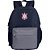 Mochila Corinthians Preta e Cinza Média - Imagem 1