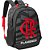 Mochila Flamengo R1 Tamanho 16" com Logo em PVC PATCH e Bolsos Laterais - Imagem 3