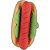 Borracha Decorada Mini Foods - Conjunto com 4 Peças - Imagem 3