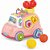 Brinquedo para Bebê Carrinho Educativo Rosa com LUZ e Som - Imagem 1