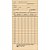 Cartão de Ponto Mensal TA Palha 85X179MM - Pacote com 100 Unidades - Imagem 3