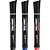 Pincel para Quadro Branco Jocar Limpa Fácil - AZUL, Vermelho e Preto - Blister com 3 Unidades - Imagem 3