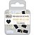 Prendedor de Papel WEST Village 19MM Preto e Branco C/12 Unidades Blister - Imagem 1