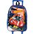 Mochila Infantil com Rodinhas HOT Wheels G Azul - Imagem 1