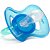 Chupeta Comfort Noturna Tamanho 1 Azul com Estampa de Foguete - Imagem 4
