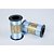 Fita de Cetim 4MM X 100M Dupla Azul Bebê - Imagem 1