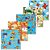 Saco Metalizado Infantil Masculino Sortido 30X45CM – Pacote com 50 Unidades - Imagem 1