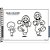 Caderno de Desenho Universitário Capa Dura Super Mario BROS 80 Folhas Pacote com 5 - Imagem 3