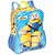 Mochila Infantil Minions Media 38CM - Imagem 3