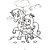 Livro Infantil para Colorir Unicórnios 10 Páginas Pacote com 10 - Imagem 4