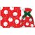 Saco Metalizado de Natal 43X59CM Papai Noel Pacote com 50 Unidades - Imagem 3
