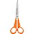 Tesoura Multiuso Fio Liso Laranja 14CM – Mundial - Imagem 1