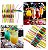Kit com 240 Canudos Guarda Chuva DRINKS Festa Havaiana Tropical Praia - Imagem 1