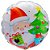 Balão Metalizado Papai Noel 3D Redondo - Imagem 1