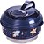 Kit Alimentação Pote Papinha com Colher 300ML Azul - Imagem 1