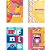 Caderno 10X1 Capa Dura Mentos 160 Folhas Pacote com 4 - Imagem 1