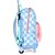 Mochila com Rodinha STITCH G Azul com ALÇA e Paetês - Imagem 3
