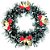 Artigo para Decoracao Natal Guirlanda 25CM Decorada RF338 - Imagem 1