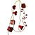 Artigo para Decoração Natal Enfeite Cordão Decorado 90CM - Imagem 1