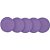Caderno Inteligente Discos 31MM Roxo dos Pampas com Elástico KIT - Imagem 1