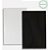 Capa para Encadernação A4 Cristal e Couro Preto KIT com 10 Unidades Cada - Imagem 2